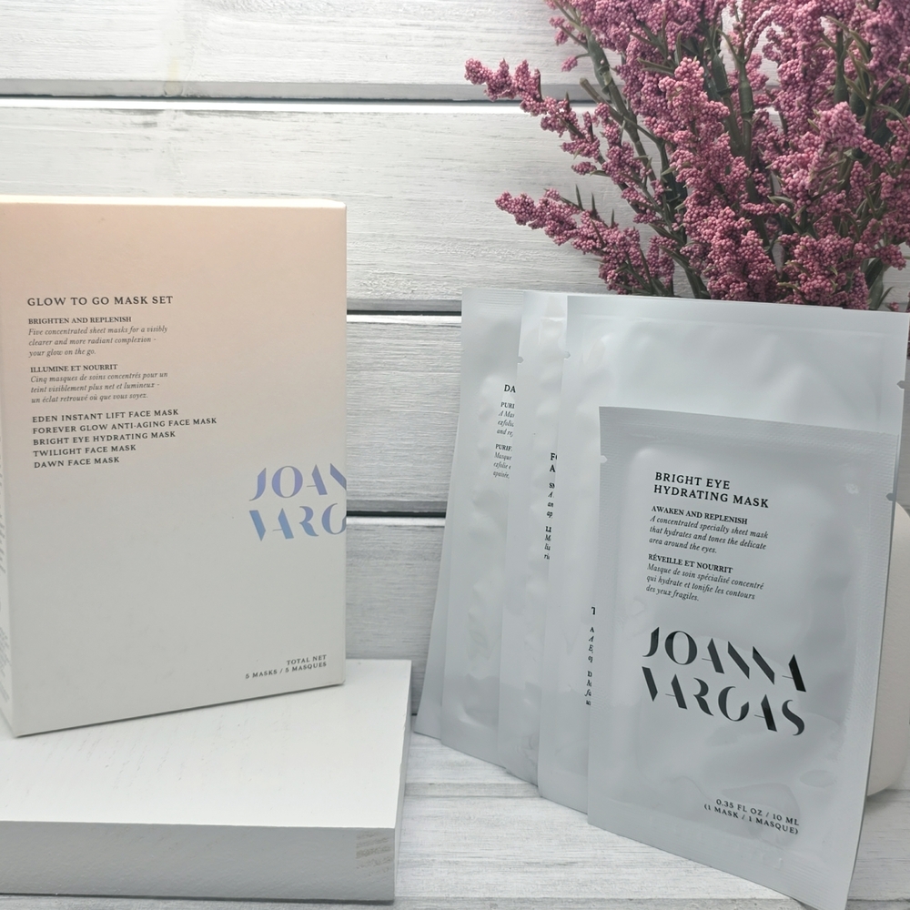Joanna Vargas Glow to Go Mask Set